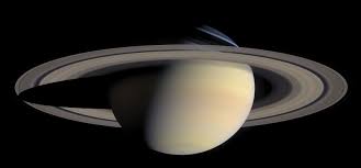 saturn and its rings
