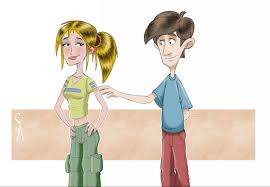 Image result for guy tappping woman on shoulder cartoon