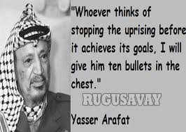Yasser Arafat Quotes. QuotesGram via Relatably.com