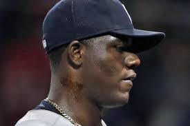 New York Yankees starting pitcher Michael Pineda has been suspended 10 games by MLB for having a foreign substance on his neck during the team&#39;s most recent ... - hi-res-fef46919befc1d4e275ad33cc18573e8_crop_north