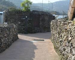 청산도 상서마을 돌담길, AI로 생성