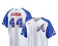 Image of Replica Hank Aaron jersey