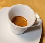 Caffe ristretto o espresso