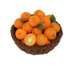 Orange fruit baskets