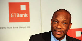 Guaranty Trust (GT) Bank group managing director Segun Agbaje during the brand unveiling in Nairobi on February 4, 2014. Photo/DIANA NGILA Nation Media ... - GT%2Bbank