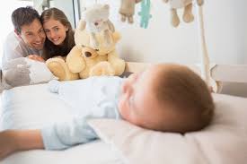 Image result for pictures of moms watching child sleep