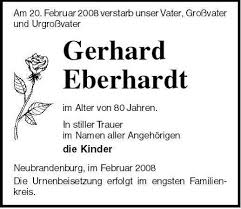 Gerhard Eberhardt | Nordkurier Anzeigen - 005802416801