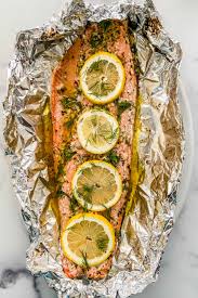 Baked Sockeye Salmon in Foil - This Healthy Table
