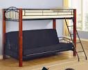 DHP Furniture Twin Over Futon Bunk Bed