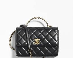 Chanel Flap Bag With Top Handle