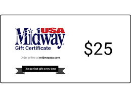 MidwayUSA $100 Gift Certificate