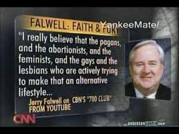 Jerry Falwell blames gays &amp; others for 9/11 - YouTube via Relatably.com