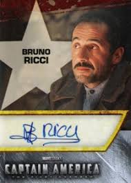 2012 Upper Deck Avengers Assemble Autographs BR Bruno Ricci 214x300 Image. Bruno Ricci as Jacques Dernier - 2012-Upper-Deck-Avengers-Assemble-Autographs-BR-Bruno-Ricci-214x300