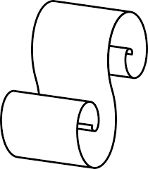 Image result for drawing of a scroll
