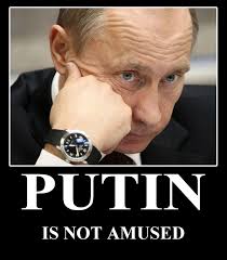 Putin not amused | Trashcat Is Not Amused | Know Your Meme via Relatably.com
