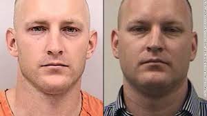 Aaron Gregory Lucas, left, pleaded guilty to four counts of sexual assault on a child after first blaming his twin brother, Brian. STORY HIGHLIGHTS - 131120185158-lucas-split-story-top