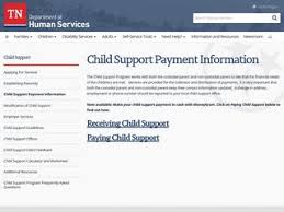 Tn Child Support Payment Summary Login