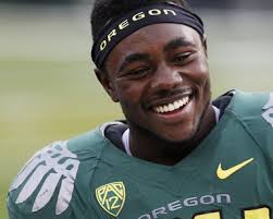 View full sizeThomas Boyd/The OregonianDucks running back Kenjon Barner (24) laughs with his teammates in the final minutes of the game against Oregon State ... - 10445643-large