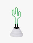 Neon cactus light