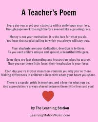 Teacher Poems on Pinterest | Kindergarten Teacher Quotes, Teacher ... via Relatably.com
