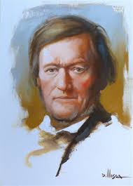 “Richard Wagner” | Dina Mosca - dina_mosca_richard_wagner_25x35