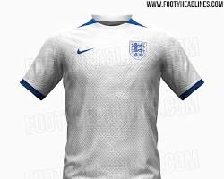 Image of England 2023 World Cup Home Kit