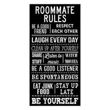 Roommate Rules on Pinterest | Roommate Chore Chart, College ... via Relatably.com