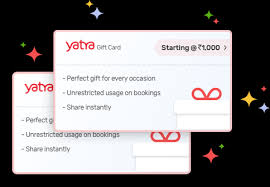 Yatra Gift Cards - Buy Yatra Gift Vouchers Online, Gift Vouchers