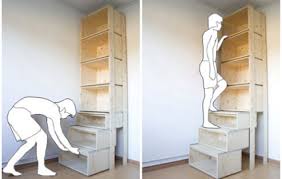 Image result for stair bookshelf