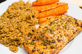 Crockpot Salmon With Caramelized Onions and Carrots Recipe
