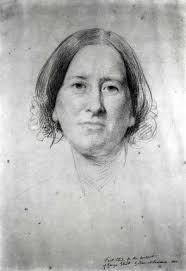 First Study for the Portrait of George Eliot (Mary <b>Ann Evans</b>) (1819-1880) <b>...</b> - study_portrait_george_eliot_m_hi