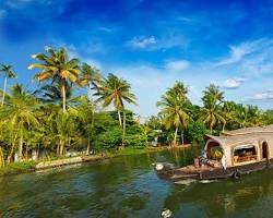 Alleppey backwaters in Kerala