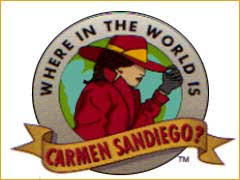 "Where In The World Is Carmen Sandiego?" logo