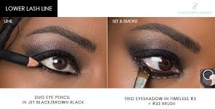 Image result for how to line lower eyelash