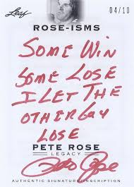 Famous Quotes By Pete Rose. QuotesGram via Relatably.com