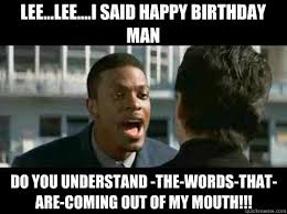 Memes Vault Happy Birthday Meme with the Funny Man via Relatably.com