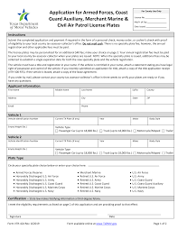 Application for Armed Forces, Coast Guard Auxiliary, Merchant ...
