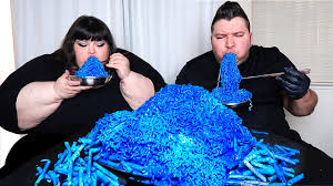 EXTREME BLUE TAKIS FIRE NOODLES WITH HUNGRY FAT ...