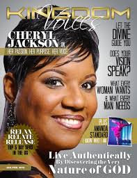 Cheryl Jackson Graces the Cover of Kingdom Voices Magazine - kingdom-voices