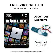 Roblox $10 Digital Gift Card [Includes Exclusive Virtual Item] [Digital ...
