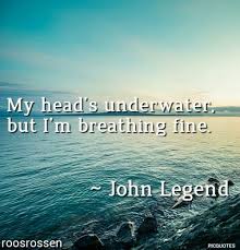 My head&#39;s underwater, but I&#39;m breathing fine. | We Heart It ... via Relatably.com
