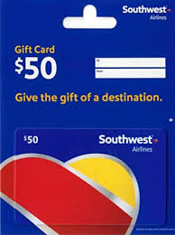Southwest Airlines Gift Card $50 : Gift Cards - Amazon.com