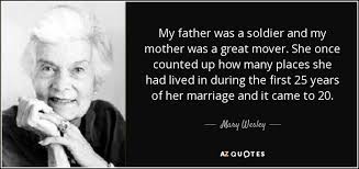 25 QUOTES BY MARY WESLEY [PAGE - 2] | A-Z Quotes via Relatably.com