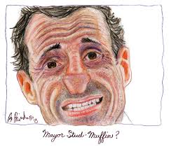 Barbara&#39;s Doodle Blog, entry #366: Mayor Stud Muffin? - Doodle_366_Anthony_Weiner_Stud_Muffin