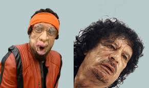 This one is just an observation about how much Gaddafi looks like he&#39;s from Bo Selecta… Sha-mon. How about this one? Gadaffy Duck… Just a bit of silliness. - bo-selecta-gadaffi