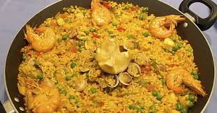 Image result for images of paella and potato omelet