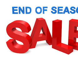End of season sale