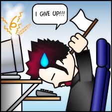 Image result for giving up
