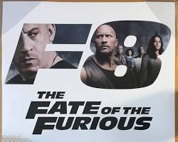 Image of Fate of the Furious poster