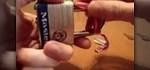 How to pick a master lock with a soda can -